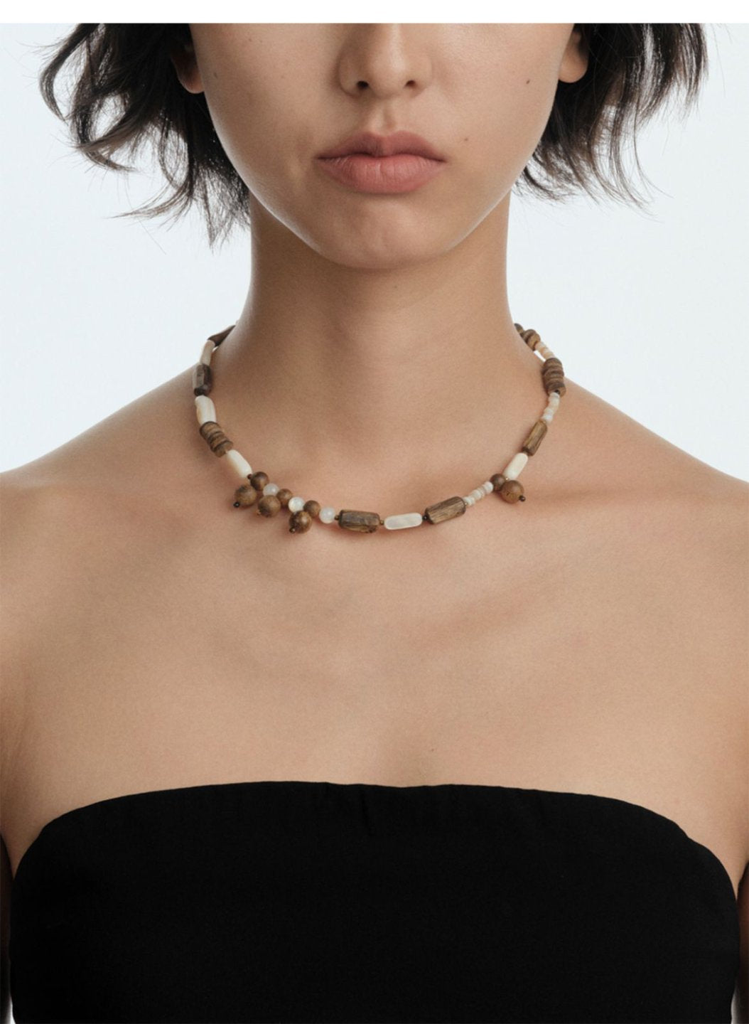 [Snowy Pile] Necklace